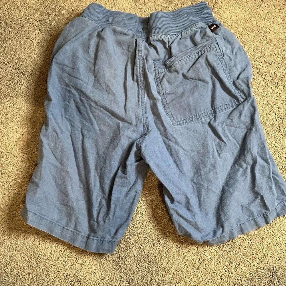 Tea Collection Blue Athletic Shorts Elastic Waist - Picture 2 of 3